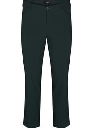 Klassiset housut viskoosisekoitetta, Vihreä