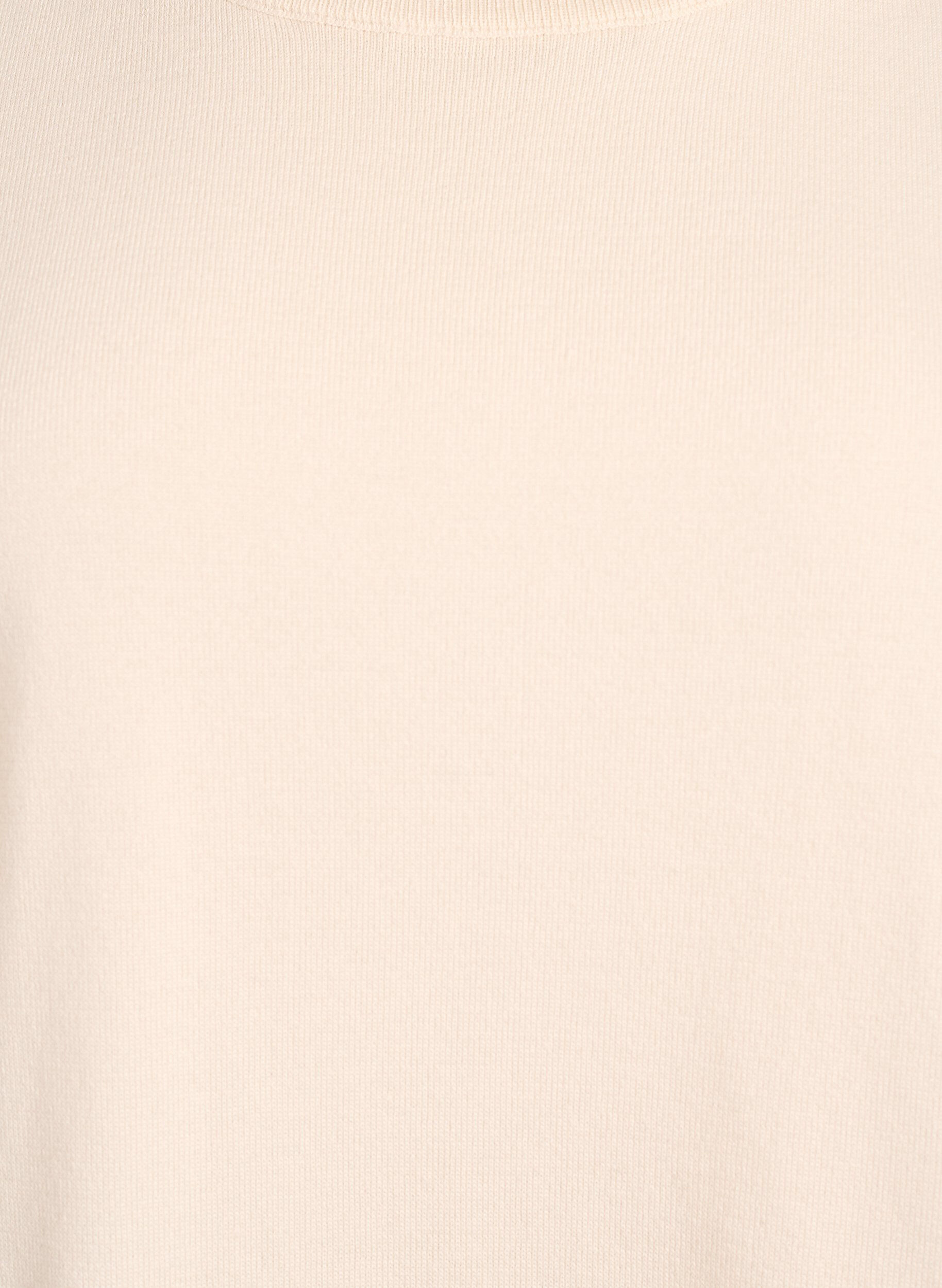 ZizziHienoneulepusero lyhyill&auml; hihoilla, Beige, Packshot image number 2