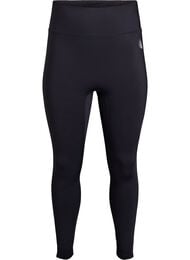 CORE, kyykynkestävät treenileggingsit taskulla, Musta