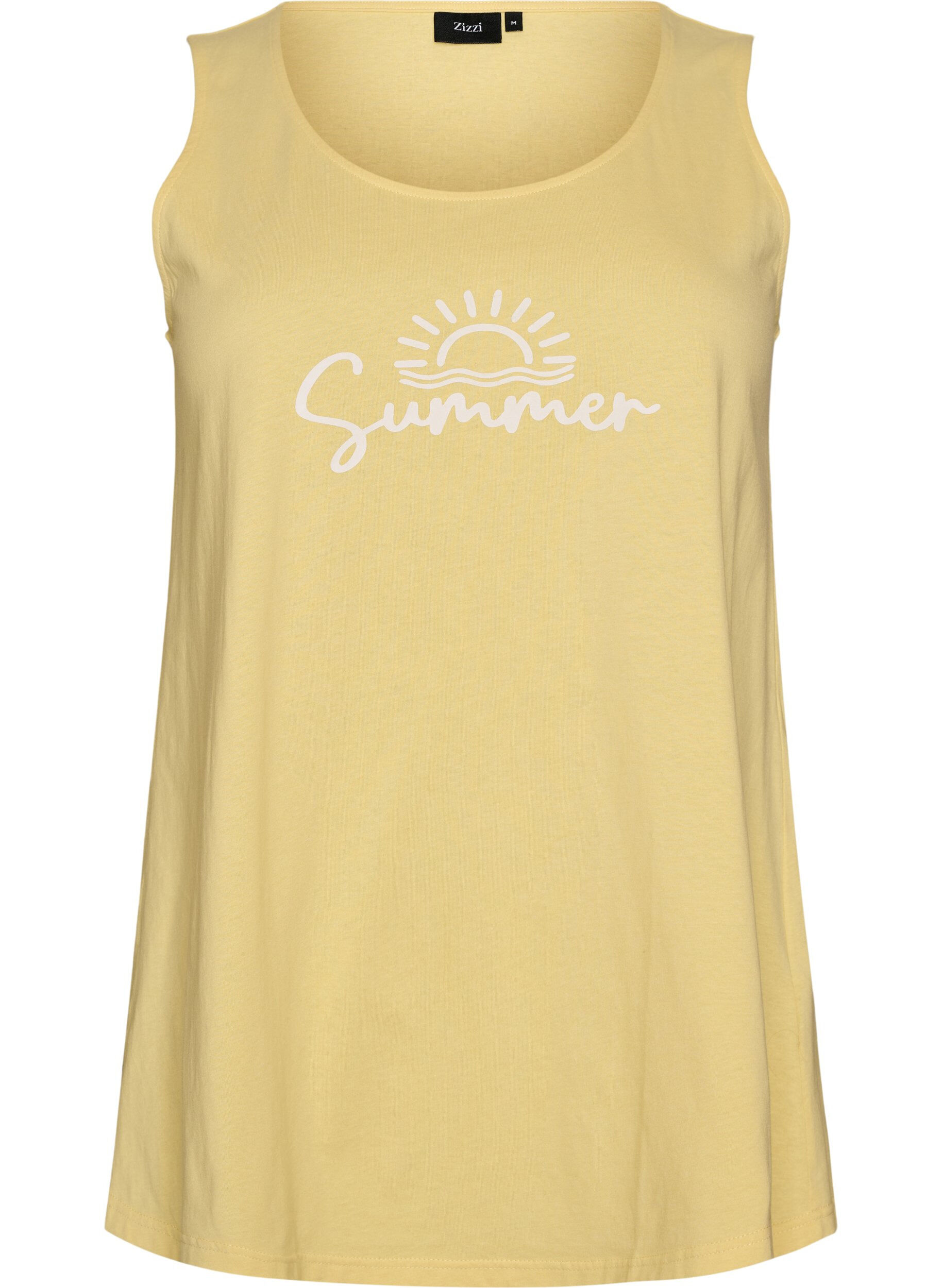 ZizziPuuvillatoppi A-mallissa, Keltainen, Packshot image number 0