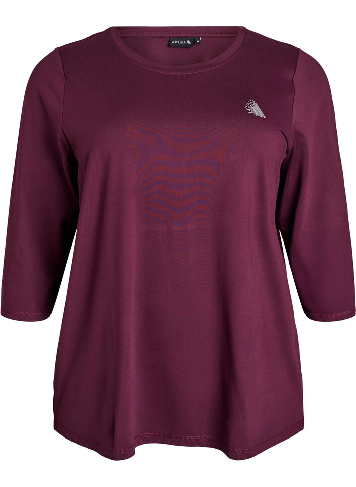 Treeniyl&auml;osa 3/4-hihoilla, Punainen, Packshot image number 0