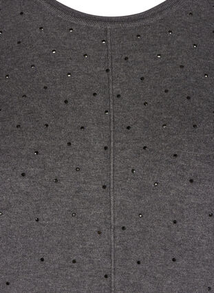 Neulepusero, Dark Grey Melange, Packshot image number 2