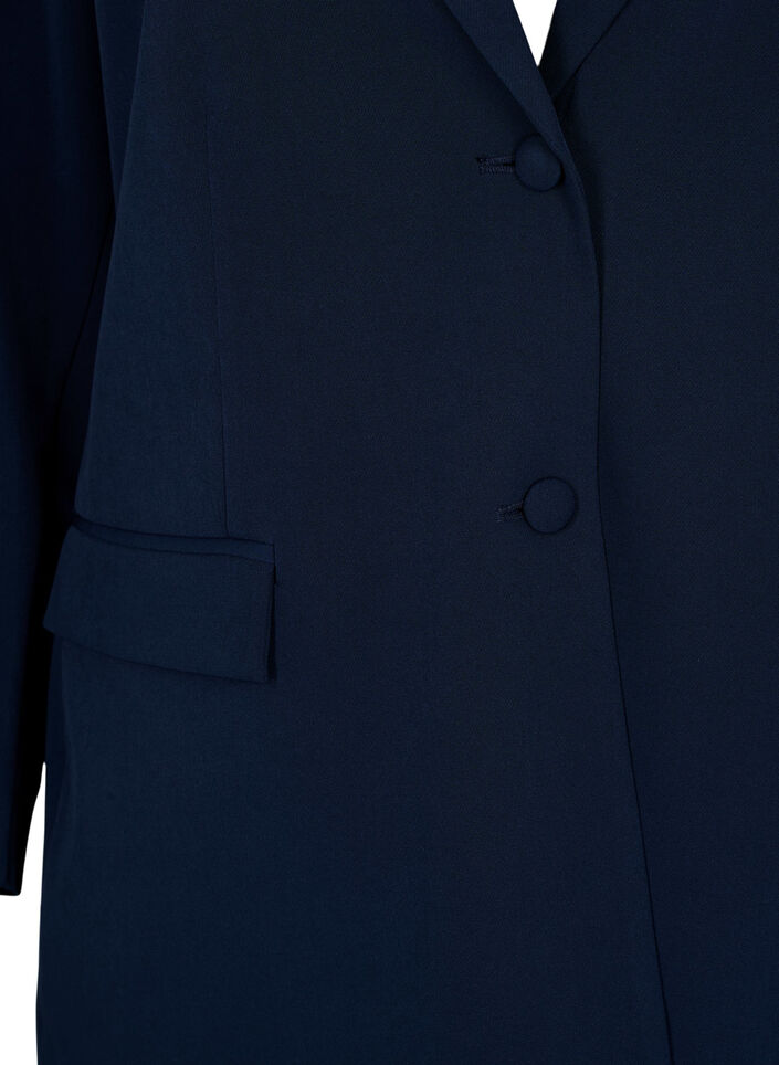 Klassinen bleiseri napituksella, Navy Blazer, Packshot image number 2