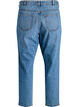 Mille Mom Fit -farkut korkealla vy&ouml;t&auml;r&ouml;ll&auml;, Sininen, Packshot image number 1