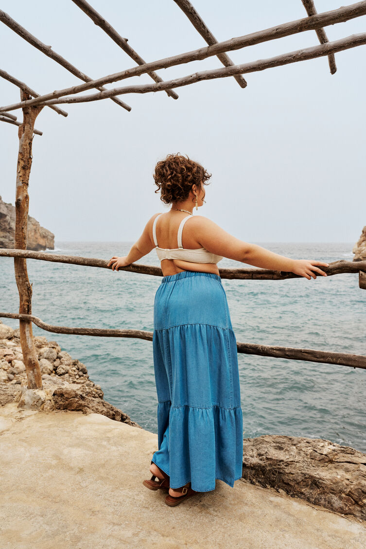 B&ouml;&ouml;mil&auml;inen meren sinisiss&auml; s&auml;vyiss&auml;, , Model