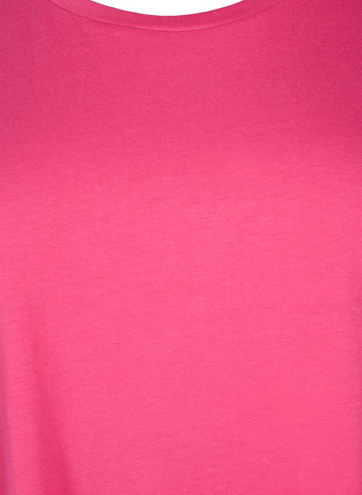 Lyhythihainen t-paita puuvillasekoitteesta, Vaaleanpunainen, Packshot image number 2