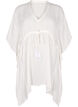 Rantaponcho solmittavalla vyöllä, Valkoinen, Packshot image number 0