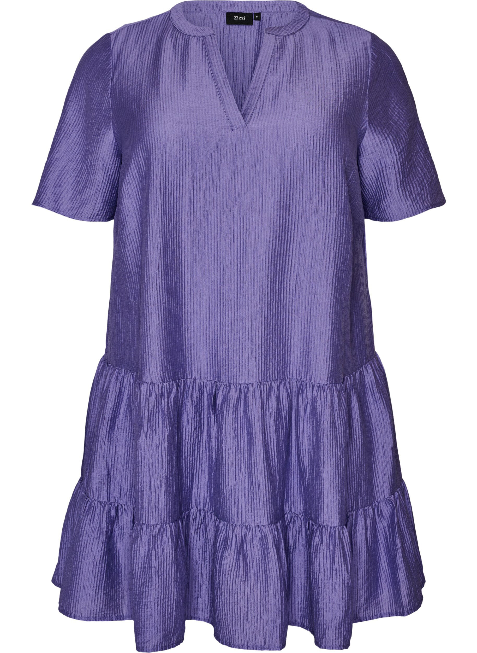 ZizziR&ouml;yhel&ouml;mekko A-linjaisella leikkauksella, Violetti, Packshot image number 0