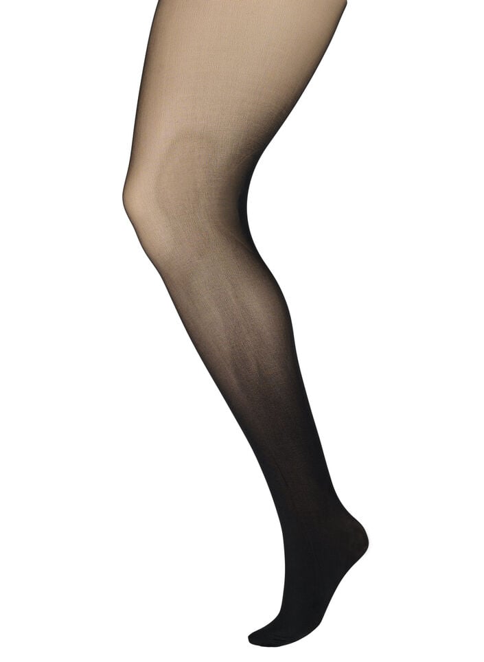 Sukkahousut 40 denieri&auml; push up -efektill&auml;, Musta, Packshot image number 0