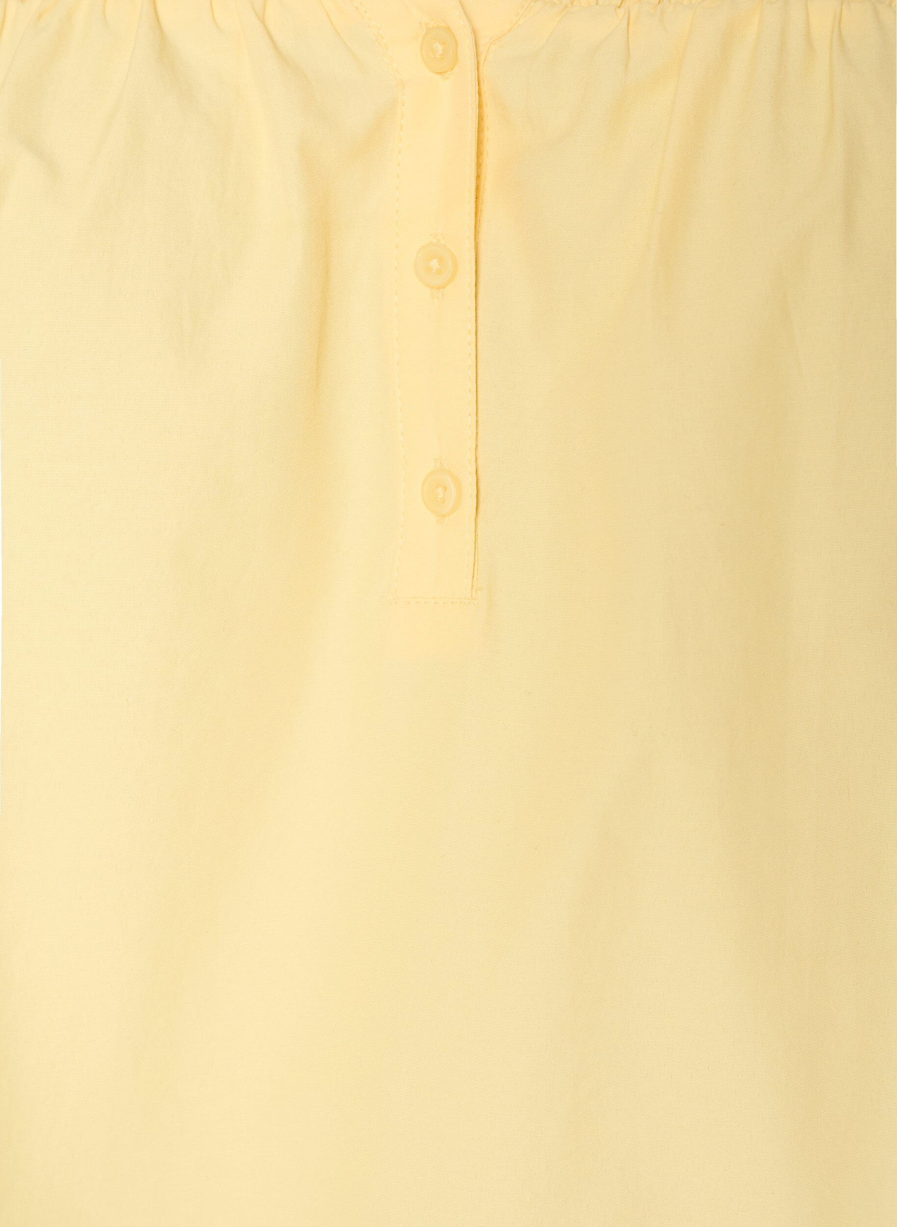 ZizziPusero smockilla ja 3/4-hihoilla, Keltainen, Packshot image number 2
