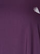 Yksiv&auml;rinen treeni-T-paita, Violetti, Packshot image number 2