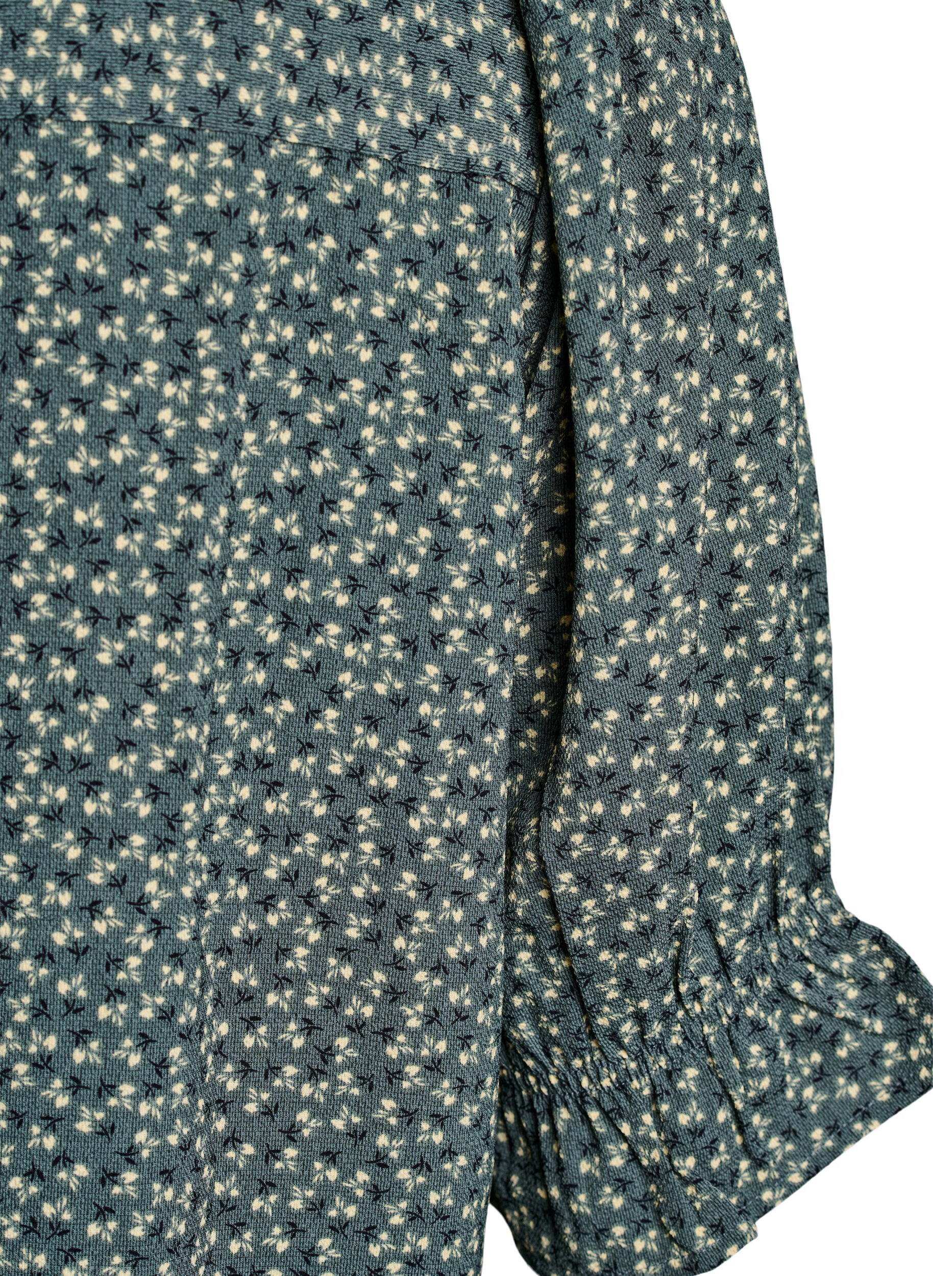 ZizziPuseropaita 1/2-hihoilla, Vihre&auml;, Packshot image number 3