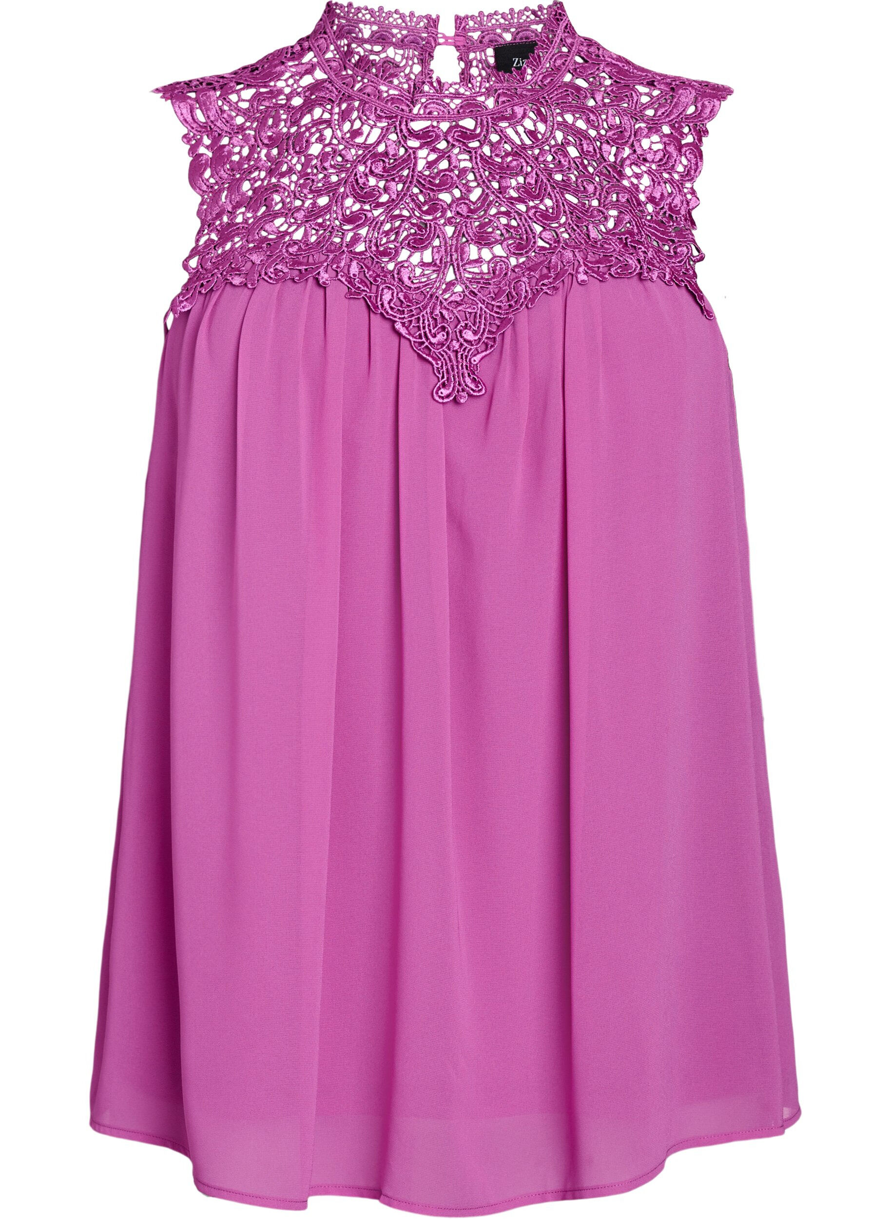 Hihaton juhlatoppi, jossa on virkattu osa