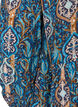 Pusero paisleykuosilla ja pitsiyksityiskohdalla, Sininen, Packshot image number 3