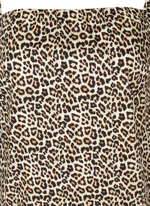 Puuvillapusero leopardikuosilla , Oyster Grey AOP, Packshot image number 2