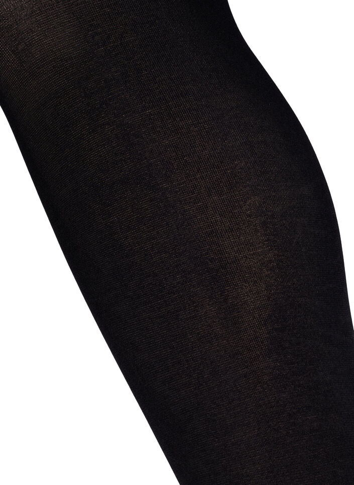 Sukkahousut 100 denieri&auml; push up -efektill&auml;, Musta, Packshot image number 1