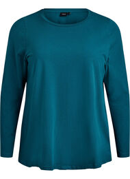 Perus jersey -paita pitkilla hihoilla, Vihreä