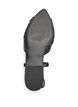 Kimalteleva slingback-korkokenk&auml; rusettikoristeella, Musta, Packshot image number 4