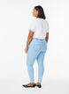 Amy korkea vy&ouml;t&auml;r&ouml;iset super slim fit -farkut, Sininen, Model image number 1