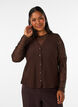 Meshpusero kukilla ja paljeteilla, Ruskea, Model image number 0