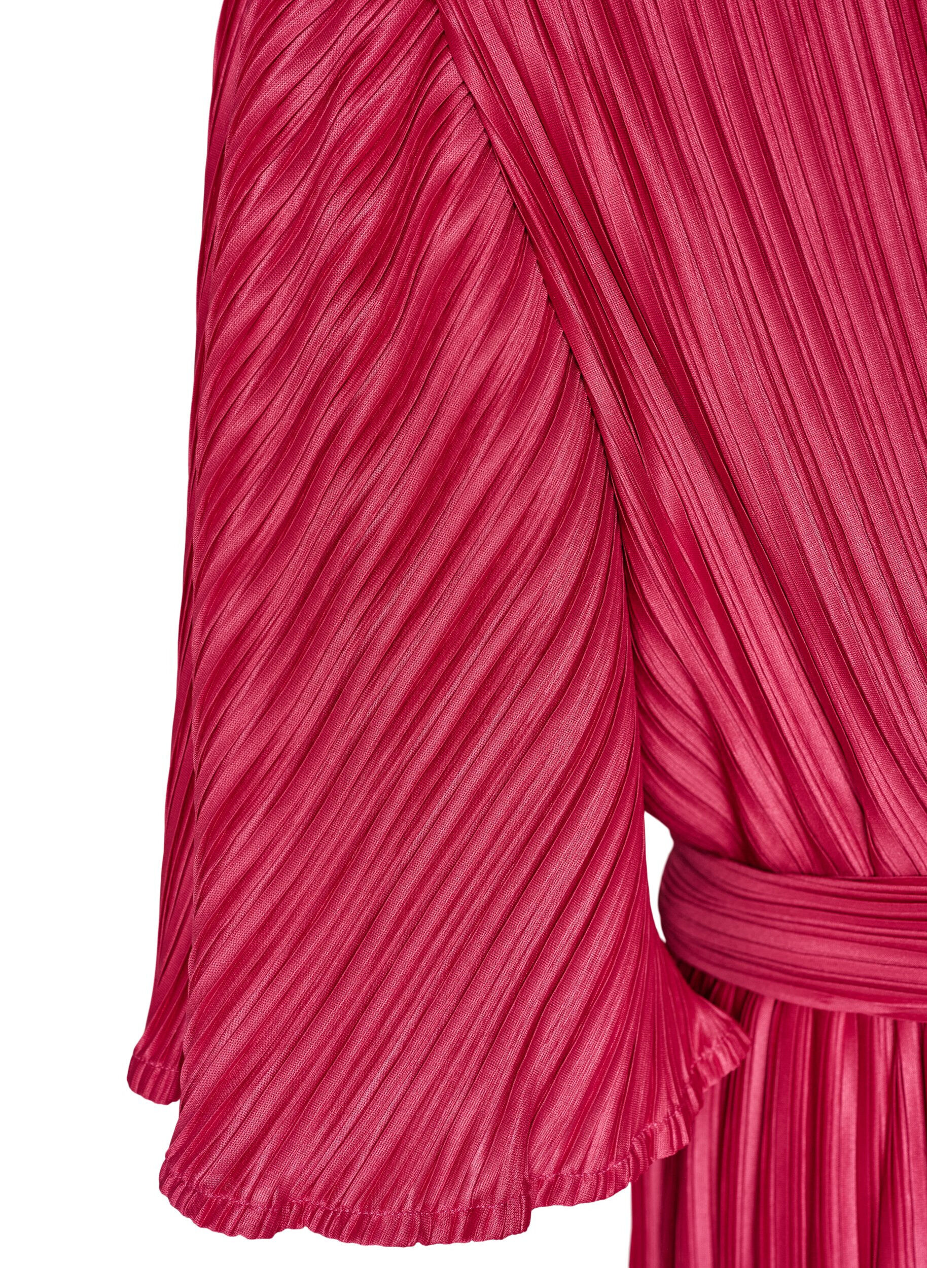 ZizziLaskosteltu midimekko lepakkohihoilla, Vaaleanpunainen, Packshot image number 3