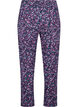 Puuvillaiset y&ouml;housut painatuksella, Sininen, Packshot image number 1