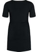 Lyhyt mekko aukkoyksityiskohdalla, Black, Packshot image number 1