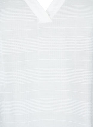 Viskoositoppi tekstuurilla, Bright White, Packshot image number 2