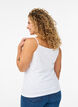 Puuvillainen perustoppi, Valkoinen, Model image number 2
