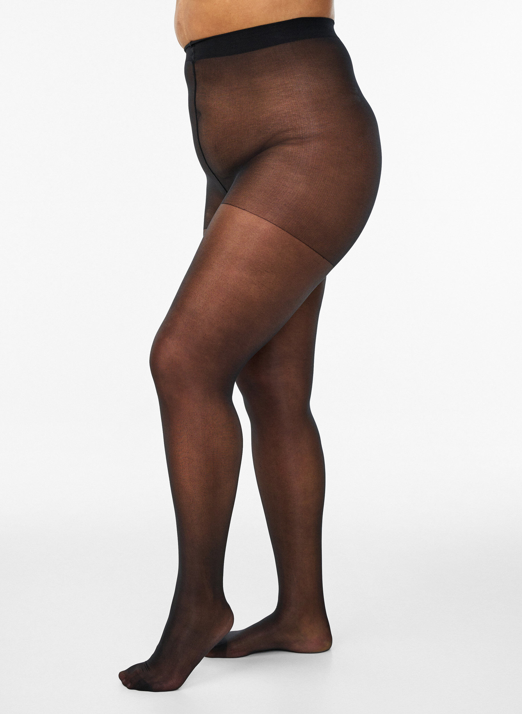 Rikkoutumattomat sukkahousut, Musta, Model