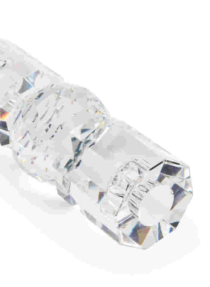 Kynttilänjalka kristallista , Clear, Packshot image number 1