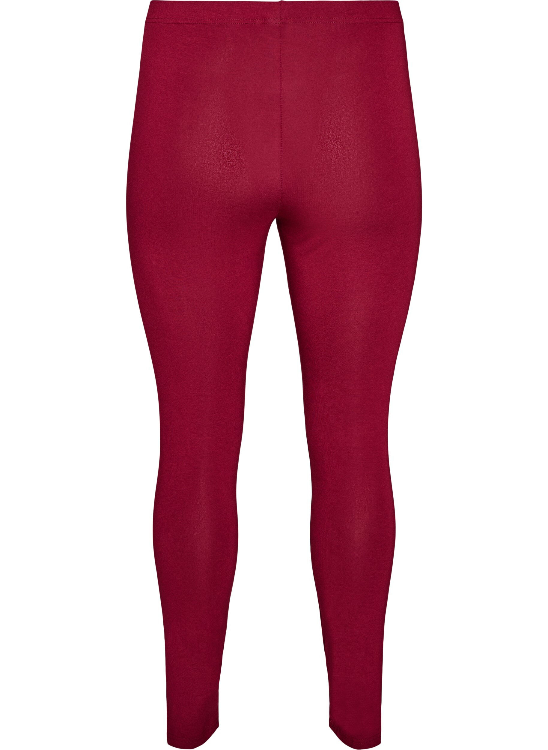 ZizziPerusleggingssit viskoosista, Punainen, Packshot image number 1