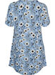 Lyhyt mekko kukkakuviolla, Sininen, Packshot image number 1