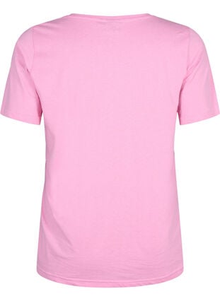 FLASH - T-paita v-pääntiellä, Begonia Pink, Packshot image number 1