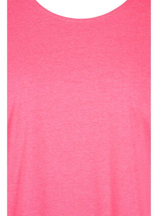 Neonvärinen t-paita puuvillasta, Neon Pink, Packshot image number 2