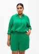 Puuvillamusliinishortsit taskuilla, Jolly Green, Model image number 0