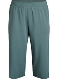 Korkeavy&ouml;t&auml;r&ouml;iset polvihousut rennolla istuvuudella, Vihre&auml;