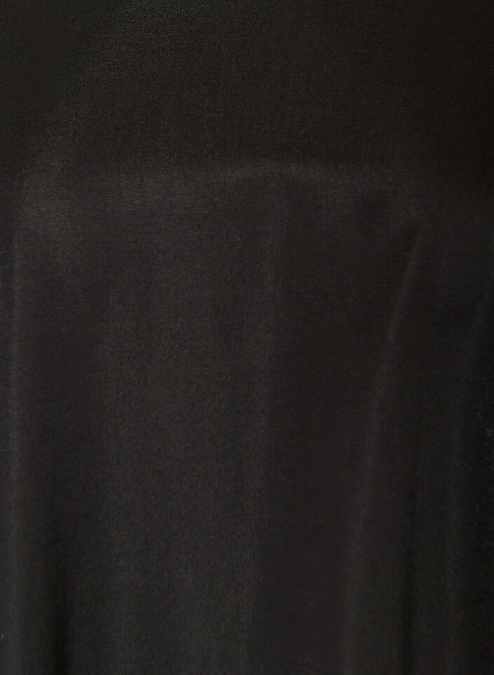 Lyhyt mekko, jossa on rento istuvuus ja r&ouml;yhel&ouml;helma, Musta, Packshot image number 2