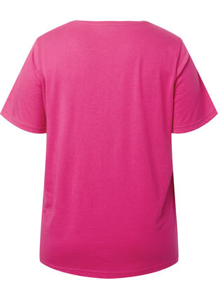 FLASH – kuviollinen t-paita, Raspberry Rose, Packshot image number 1