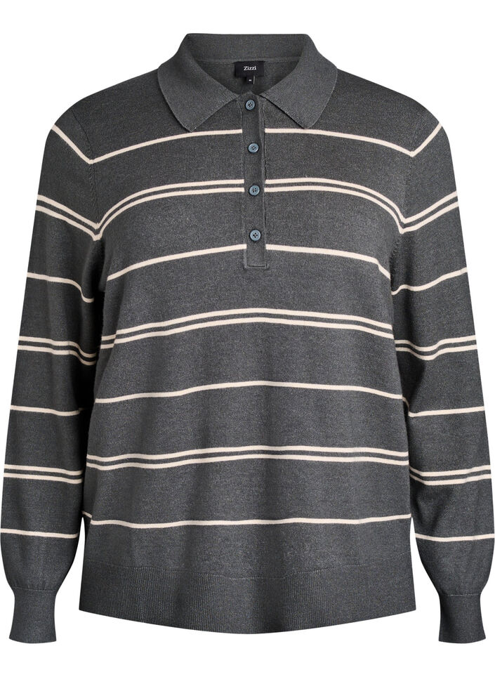 Neulepusero kauluksella, Vihreä, Packshot image number 0