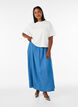 Maxihame denimlookilla TENCEL&trade;-lyocellista, Sininen, Model image number 0