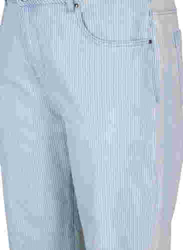 Suorat nilkkapituiset farkut, Light Blue Stripe, Packshot image number 2