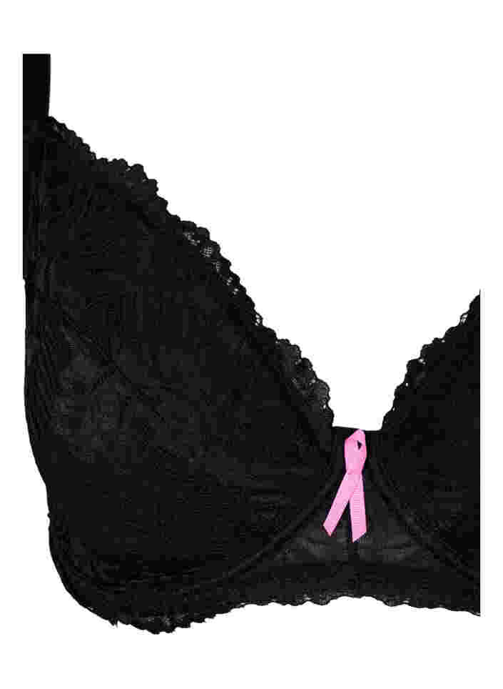 Support the breasts -kaarituelliset Emma-proteesirintaliivit , Black, Packshot image number 2