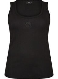 Tyk&ouml;istuva kuvioitu yl&auml;osa, Musta