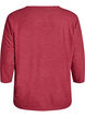 Jersey -pusero 3/4-hihoilla, Punainen, Packshot image number 1