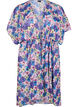 Painokuvioitu rantakimono, Sininen, Packshot image number 0
