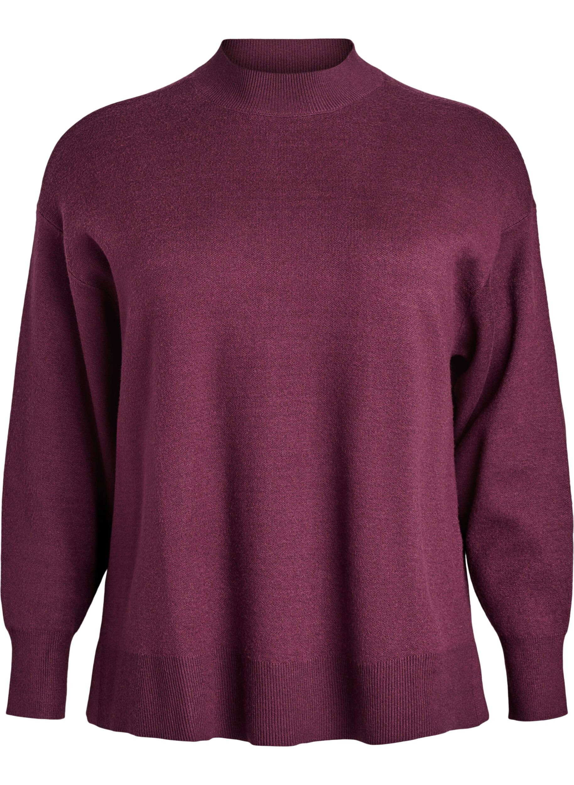 Neulepusero korkealla kauluksella