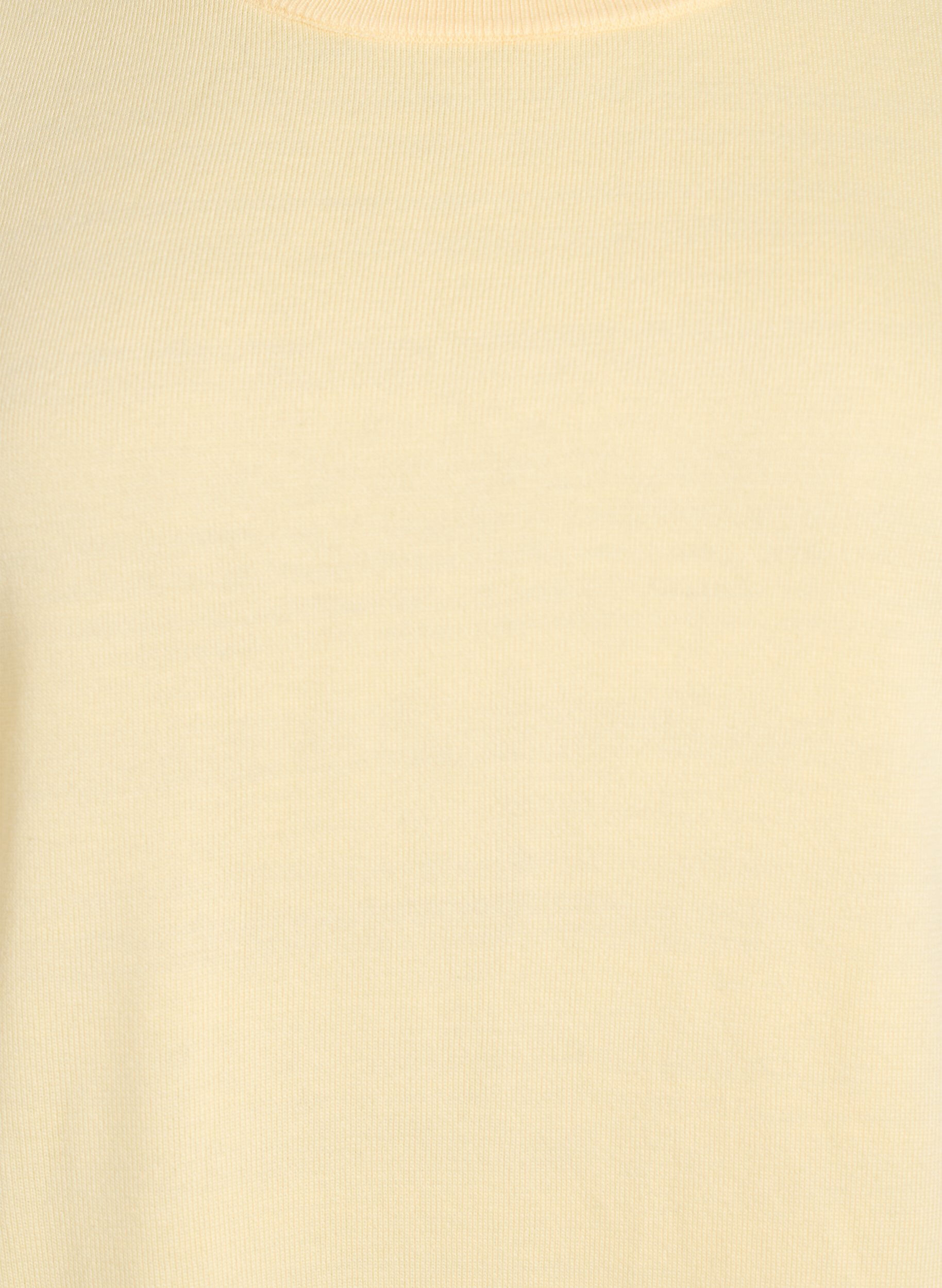 Zizzi FLASH &ndash; Hienoneulepusero lyhyill&auml; hihoilla, Keltainen, Packshot image number 2