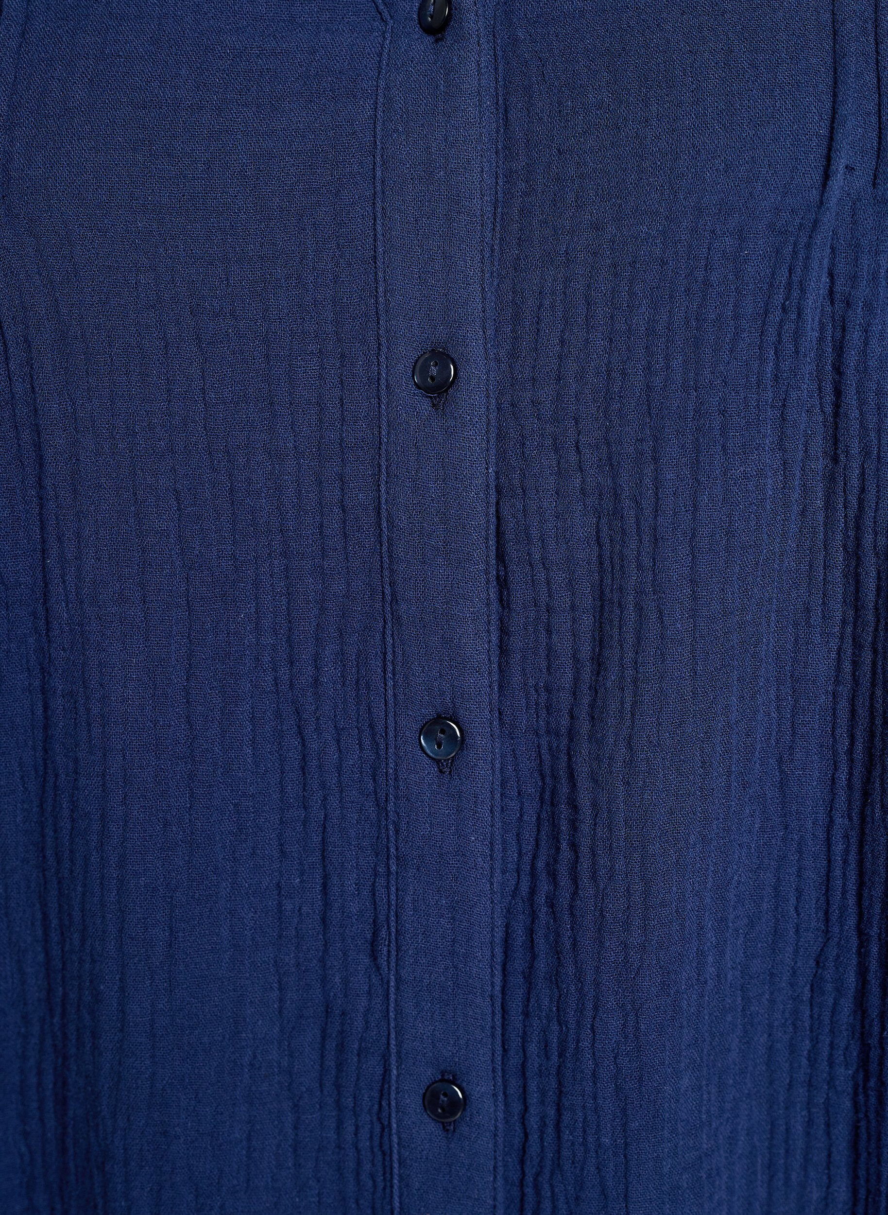 ZizziPuuvillamusliinipusero kirjailtuine yksityiskohtineen, Sininen, Packshot image number 2