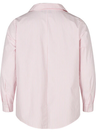 Raidallinen paita ekologisesta puuvillasta, Blush Stripe, Packshot image number 1